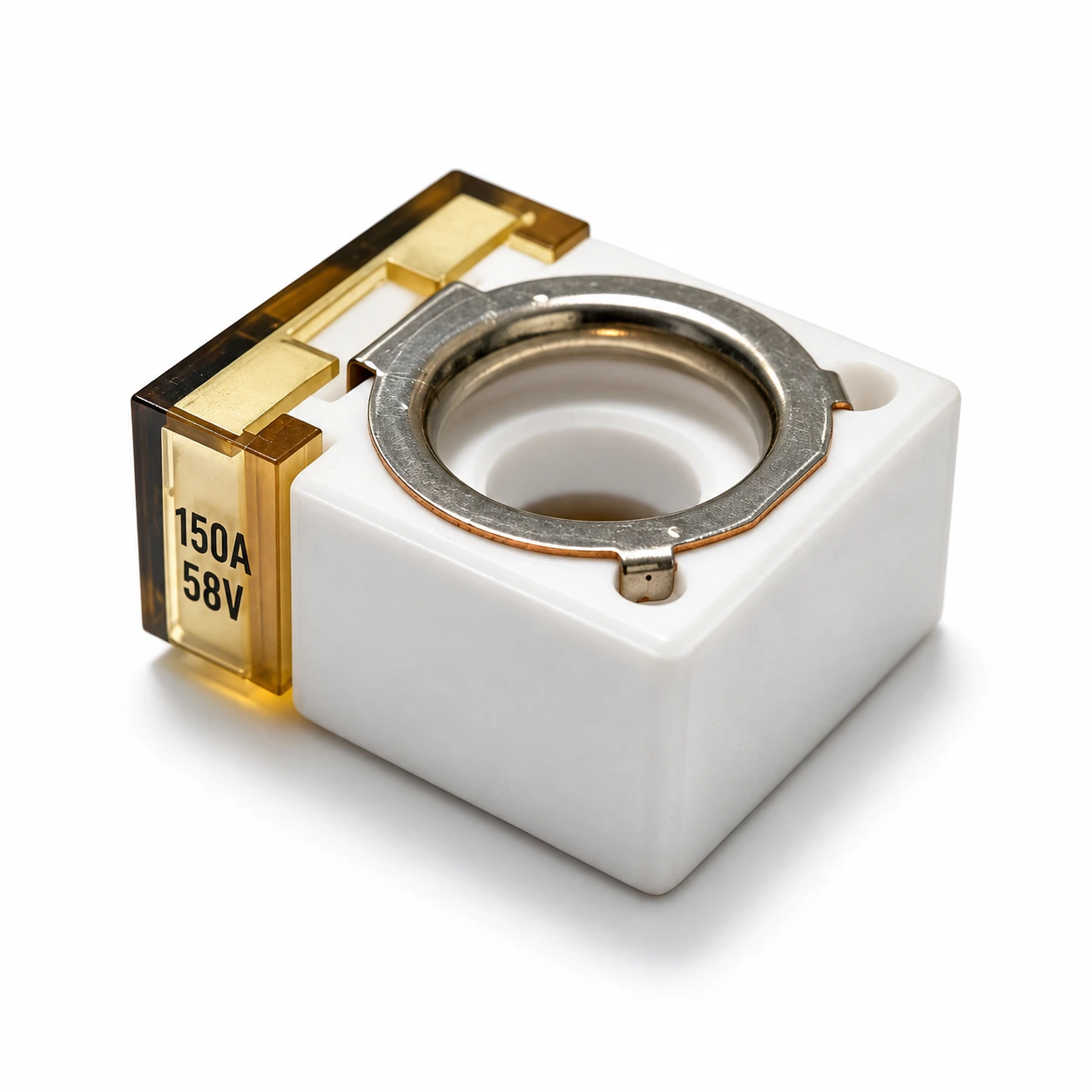 ADCF 150A 58V DC square ceramic battery fuse