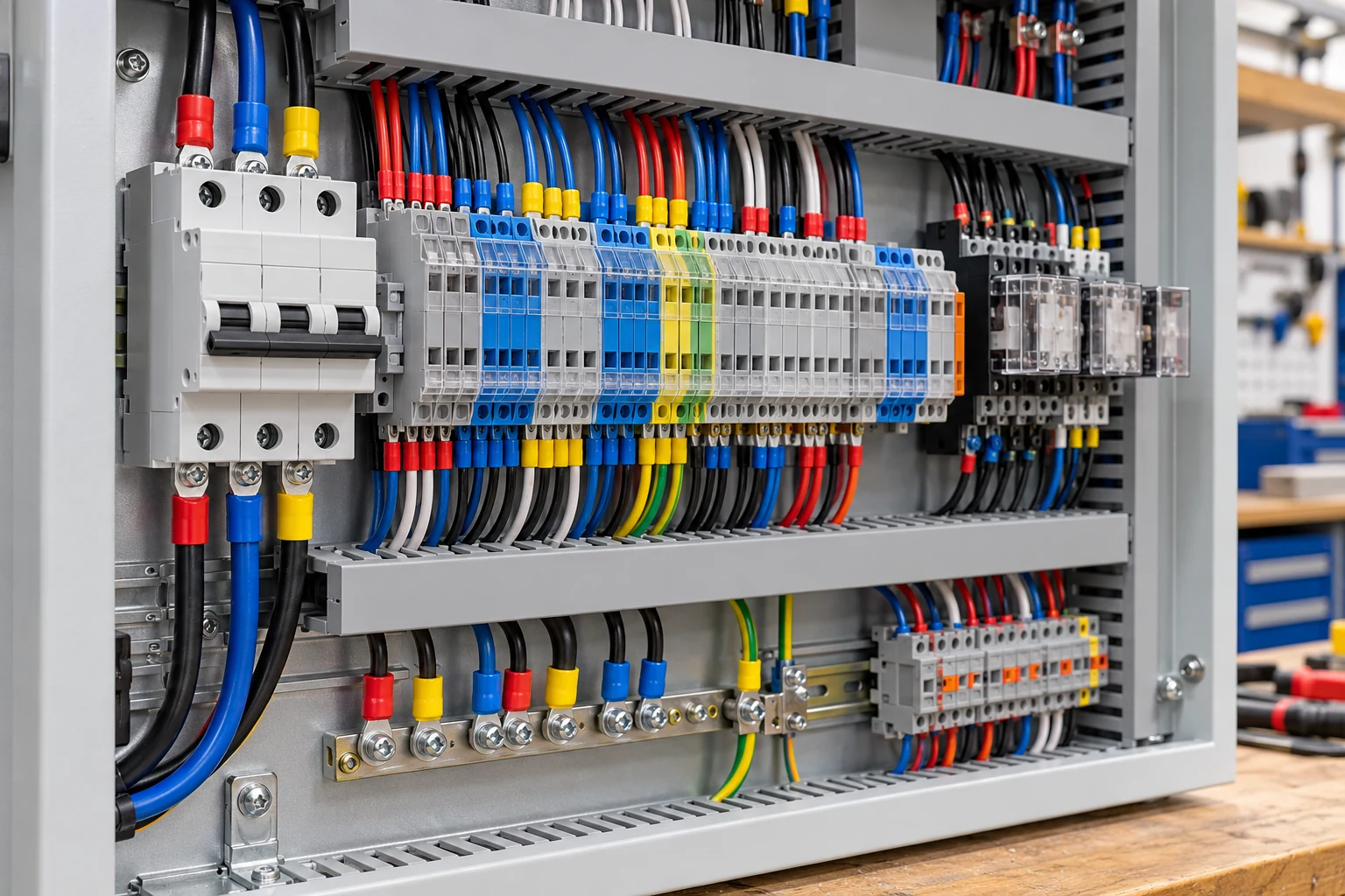 Illustrative Control Panels & Industrial Wiring