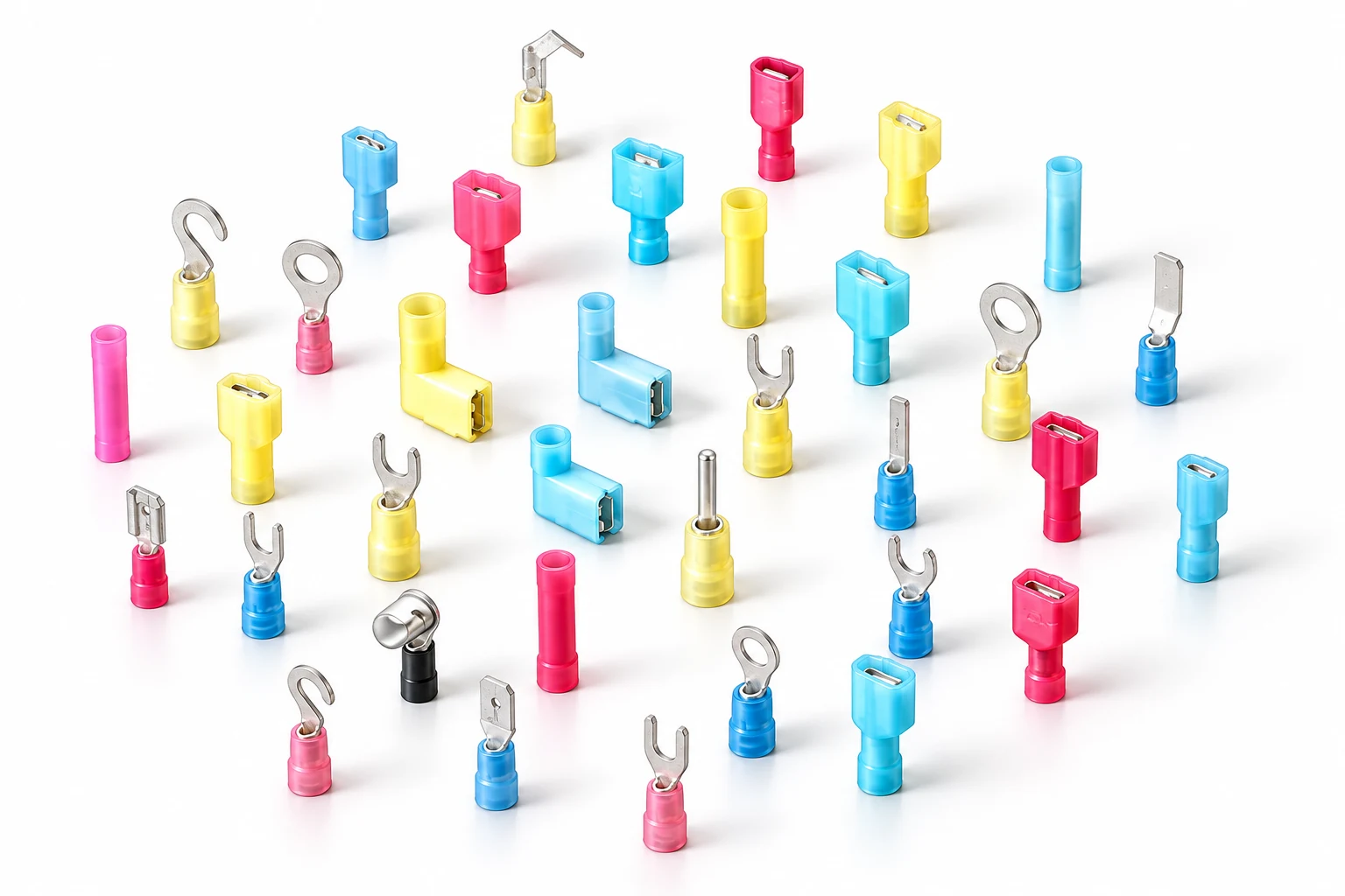 Illustrative Nylon-Insulated Terminals