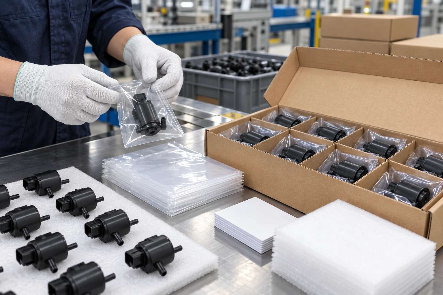 Protective Packaging & Order Preparation — illustrative image