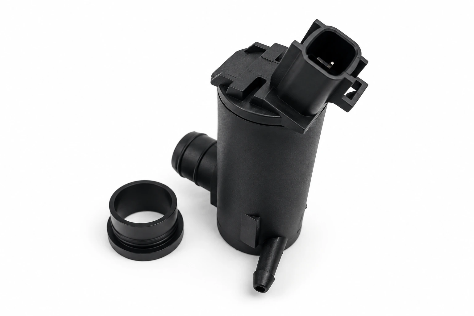 TF027 automotive washer pump — illustrative catalog image