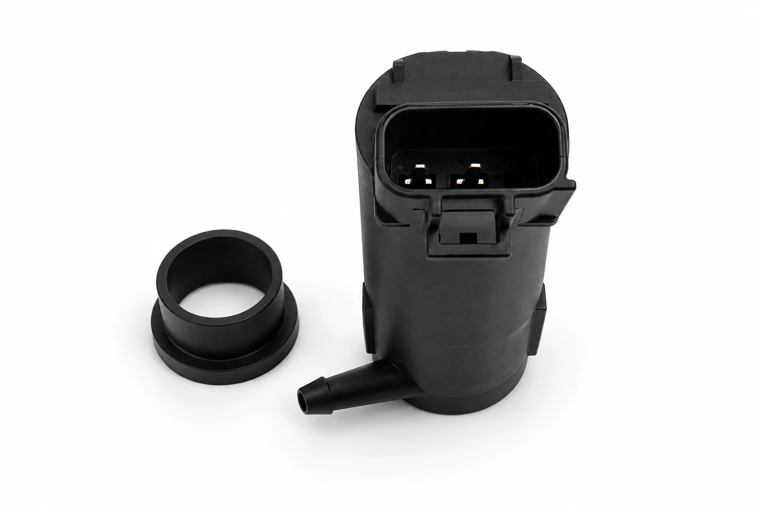 TF028 automotive washer pump — illustrative catalog image