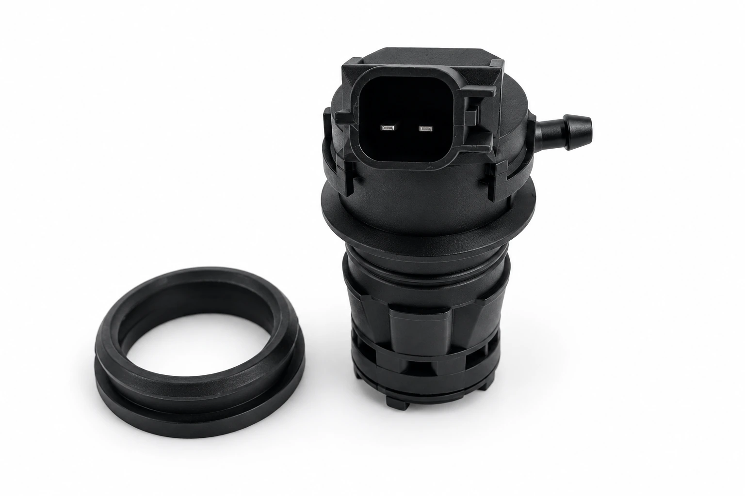 TF075 automotive washer pump — illustrative catalog image