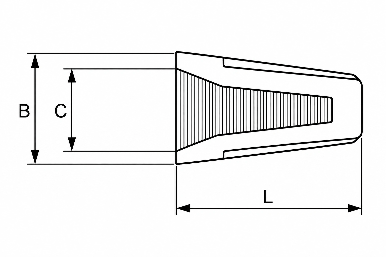 Wire Nut dimension reference